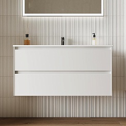 Sancos Тумба под раковину Cento 100 белый глянец – фотография-3