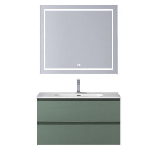 BelBagno Тумба под раковину Kraft 90 подвесная Еловый матовый – фотография-12