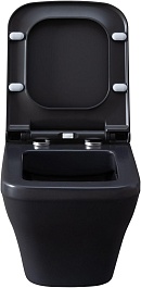 Allen Brau Унитаз подвесной Infinity 4.21011.AN антрацит с крышкой 4.21014.AN – фотография-6