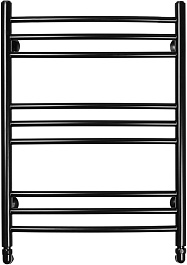 Domoterm Полотенцесушитель Калипсо П9 500x700 черный – фотография-1