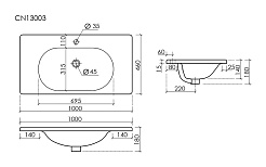 Sancos Мебель для ванной Code 100 белая – фотография-9