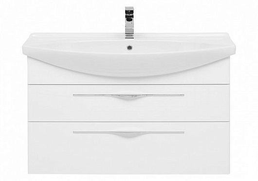 Aquanet Тумба с раковиной Ирвин 120 белая – картинка-5