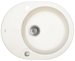 Iddis Мойка гранитная Kitchen G K10W621i87 белая – фотография-1