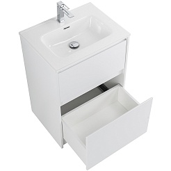 BelBagno Тумба под раковину Kraft 60 напольная Bianco Opaco – фотография-4