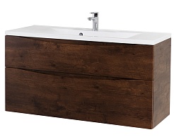 BelBagno Тумба под раковину Marino-H60 120 подвесная Rovere Moro – фотография-1