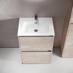 Sancos Мебель для ванной Libra Floor 60 дуб галифакс натуральный – фотография-4