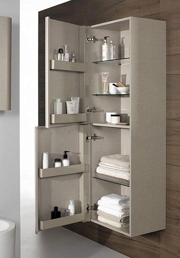 Jacob Delafon Пенал "Replay" серый L – картинка-3