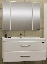 СанТа Мебель для ванной Виктория 100 подвесная – фотография-1