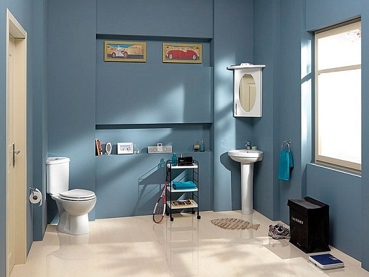 Creavit Чаша для унитаза-компакта Corner SD310.00100 – картинка-3