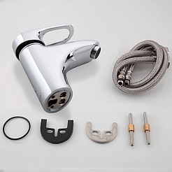 Frap Смеситель для раковины H04 F1004 хром – фотография-2