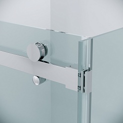 Grossman  Душевой уголок Classic 130x90x195 профиль хром стекло прозрачное – фотография-9