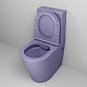 Grossman Унитаз компакт Color GR-4480LIMS фиолетовый матовый – фотография-16