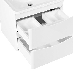 BelBagno Тумба под раковину Acqua 60 подвесная Bianco Lucido – фотография-6