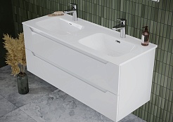 Sancos Мебель для ванной Norma 2.0 120-2 белый глянец – фотография-8