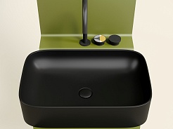 Ceramicanova Мебельная раковина Element 60 CN6053MB чёрный матовый – фотография-9