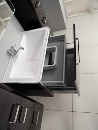 Акватон Тумба с раковиной "Валенсия 75" жемчуг – фотография-5