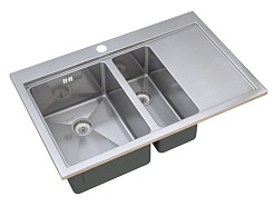 Zorg Кухонная мойка "Master" Axis ZM R-7852-2-L – фотография-1