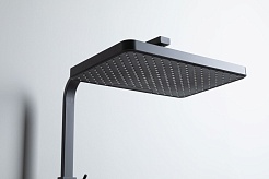 Allen Brau Душевая стойка Infinity 5.21030-31 черный матовый – фотография-4