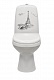 Оскольская керамика Унитаз-компакт Эльдорадо, декор Париж – фотография-6