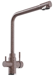 Mixline Смеситель для кухни 35k ML-GS13 (307) терракотовый – фотография-2