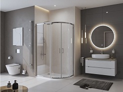 BelBagno Душевой поддон Tray 120/90 TRAY-MR-UNO-RH-120/90-550-35-W-L-CR – фотография-4