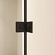 RGW Душевой уголок Classic CL-046B 90x80 профиль черный стекло матовое сатинат – картинка-11