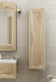  Пенал для ванной "Vittoria" ваниль – фотография-1