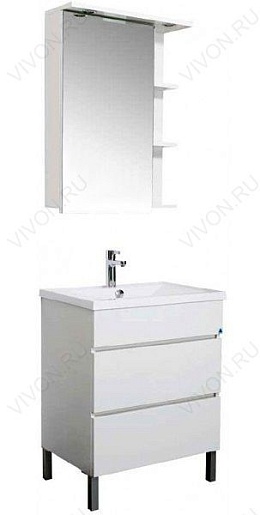 Aquanet Зеркальный шкаф "Лаконика 65" – фотография-2