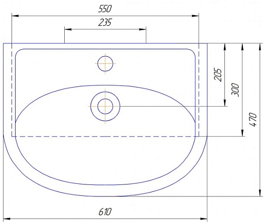 Vigo Мебель для ванной "Atlantic 2-60" L – фотография-6