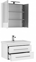 Aquanet Мебель для ванной "Сиена 70" белая подвесная (196507) – фотография-5
