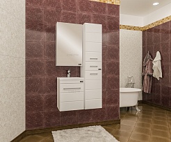 СанТа Пенал для ванной Омега 30 подвесной – фотография-6