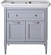 ASB-Woodline Мебель для ванной Гранда 85, шкафчик, grigio серый – фотография-16
