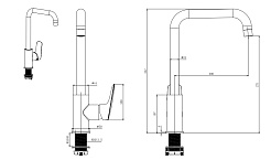Aquatek Смеситель для кухни Вега AQ1081CR хром – фотография-7