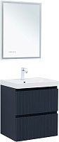 Aquanet Мебель для ванной Джейн (Flat) 60 Flash подвесная маренго матовый