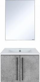 Brevita Мебель для ванной Rock 60 бетон светло-серый – фотография-1