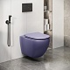 Grossman Унитаз подвесной Color GR-4411LIMS фиолетовый матовый – картинка-17
