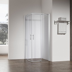 Veconi  Душевой уголок Rovigo RV-50CH 100x80 – фотография-2