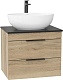 Onika Тумба с раковиной и столешницей Легран 60 подвесная дуб галифакс – фотография-21