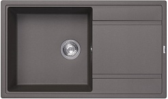 Florentina Мойка кухонная Липси 860 серый шелк – фотография-1