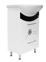 Mixline Тумба под раковину Радуга 50 белая (одуванчик)