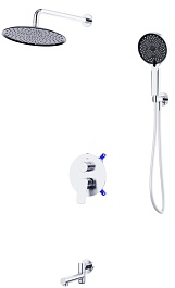 BelBagno Душевая система Marino MARINO-VDSET-CRM хром – фотография-1