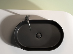 Ceramicanova Мебельная раковина Element 60 CN6048MB чёрный матовый – фотография-2