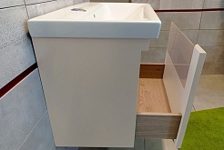 Бриклаер Тумба под раковину Брайтон 60 глиняный серый – фотография-3