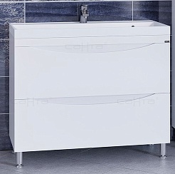 СанТа Тумба с раковиной Сатурн 100 – фотография-1