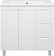 Misty Тумба под раковину Оптима 90 белая матовая – картинка-11