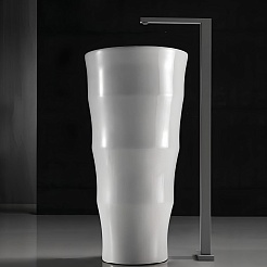 Ceruttispa Раковина напольная Alessia 42 CT7834 белая – фотография-5