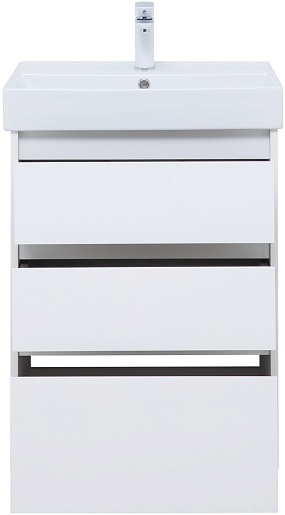 Aquanet Мебель для ванной Nova Lite 60 белая глянцевая – фотография-8