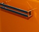 Misty Пенал для ванной Джулия 36 L с б/к оранжевый – фотография-10
