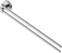 Cezares Полотенцедержатель двойной поворотный Relax RELAX-THD-S-01 хром – фотография-1