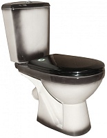 Rosa Унитаз-компакт Комфорт чёрный